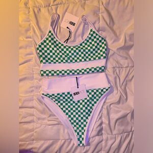 Beach Riot ribbed 2-piece